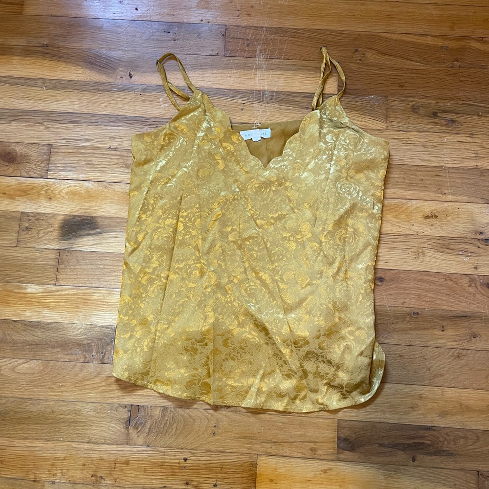 Gold blouse small